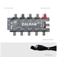 Контролер вентиляторів Zalman PWM ZM-PWM10 FH 10 вентиляторів, 3/4 pin, SATA (ZM-PWM10FH) - зображення 2