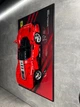 Арт Тримач Рамка 80x50 см. на Стіну для Фірмового Конструктора Technic Ferrari Daytona SP3 (42143) Ферарі Дайтона - Type-E - зображення 9