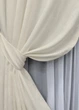 Комплект коротких штор VR-Textil Жакард Sultan № 870ш Кремовий 130х170 см 2 шт (35-0297) - зображення 4