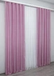 Комплект готових штор VR-Textil Жакард Савана № 519ш Рожевий 150х270 см 2 шт (30-273) - зображення 4