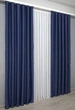 Комплект готових штор VR-Textil Блекаут Fusion Dimout № 831ш Синій 100х270 см 2 шт (31-221) - зображення 5