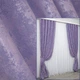 Комплект готовых штор VR-Textil Жаккард Sultan XO № 1285ш Лавандовый 150х270 см 2 шт (33-0132) - изображение 1