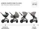 Универсальная коляска KinderKraft Moov 2 Air 3 в 1 Light Gray (KSMOOV02LGR3000) (5902533925940) - изображение 16