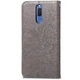 Кожаный чехол (книжка) Epik Art Case с визитницей для Huawei Mate 10 Lite Серый - изображение 3