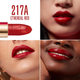 Помада для губ Valentino Rosso Valentino сатинова 217A Ethereal Red 3.4 г (3614273228862) - зображення 3