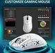 Ігрова мишка ATTACK SHARK R1 PAW3311 біла - изображение 3