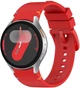 Ремешок BeCover Tape для Samsung Galaxy Watch (20mm) 3 41mm/4/5/6/7 40-44mm Red (BC_712060) - изображение 1
