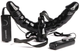 Подвійний страпон Fetish Fantasy Series Vibrating Double Delight Strap-On (15634000000000000) - зображення 5