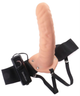 Страпон Fetish Fantasy Series 8" Vibrating Hollow Strap-On колір тілесний (15511026000000000) - зображення 1