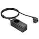 Сетевое зарядное устройство, удлинитель HOCO NS9 Wisdom 1 розетка, длина 2м (PD67W/3C1A) desktop socket Black - изображение 3
