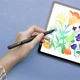 Стилус BOROFONE BG100 Universal active capacitive pen with digital display Black (6941991115950) - зображення 5