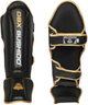 Ochraniacze piszczele i stopy Bushido SP-10v4 L Black/Gold (5902539015973) - obraz 6