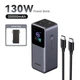 Зовнішній акумулятор 130W UGREEN PB721 Nexode Power Bank повербанк 20000mAh 2C1A Grey (35524) - зображення 1