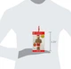 Шоколадная фигурка Санта The Perfect Man Milk Chocolate Ornament Bar 28 г - изображение 6
