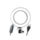 Кольцевая LED лампа 2 (1 крепл.тел.) USB (26см) - изображение 3