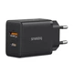 Зарядное сетевое устройство Baseus Cube 30W Type-C+USB с функцией быстрой зарядки QC3.0+PD3.0 (P10111404113-00) Black - изображение 3