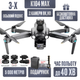 Квадрокоптер Kfplan KF104 Max - дрон с 4K и HD-камерами, ESC, 5G WI-FI, GPS, FPV, БК моторы, 6000м, до 30 мин. - изображение 13