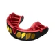 Капа боксерська OPRO Gold доросла (вік 11+) JAWS Black/Red (art.102504011) - зображення 2