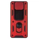 Чохол Fiji Camera Defence для Poco X3 Pro бампер із захистом камери та підставкою Red - зображення 3