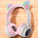 Наушники Hoco W27 Cat ear wireless headphones Gray - изображение 1