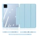 Чехол - книжка Glass Magnet Flip Cover для Xiaomi Pad 7 / 7 Pro blue - изображение 3