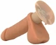 Вибратор Doc Johnson The D, Perfect D Vibrating 8" with Balls цвет телесный (21801026000000000) - изображение 3