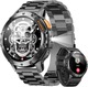 Смарт-часы для мужчин Military Smart Watch, Военные умные часы для iPhone и Android с двумя ремешками - изображение 1
