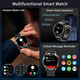 Смарт-часы для мужчин Military Smart Watch, Военные умные часы для iPhone и Android с двумя ремешками - изображение 3