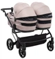 Коляска 2 в 1 для двойни Adamex Leo Duo Tip TK-72 капучино - изображение 6