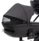 Коляска 2 в 1 для двойни Bair Kiwi DUO ECO BKD-15 черный - изображение 6