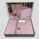 Комплект постельного белья Maison D'or Maison Deluxe Rosa Grey люкс сатин 220-200 см пудровый - изображение 2