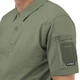 Футболка поло Combat, колір олива, розмір 3XL. (802/3XL-1) - зображення 2