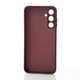 Чохол Samsung A35 Soft Silicone Case Бордовий - зображення 2