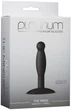 Анальная пробка Platinum Premium Silicone The Minis Smooth Small цвет черный (17585005000000000) - изображение 2