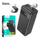 Повербанк HOCO J86B 60000mAh 22.5W швидка зарядка та ліхтар 4USB Чорний - зображення 2