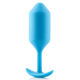 Профессиональная анальная пробка B-Vibe Snug Butt Plug 3 цвет голубой (21793008000000000) - изображение 4