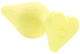Анальная пробка Blush Novelties Naughty Candy Heart цвет желтый (17769012000000000) - изображение 1