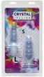 Комплект из 2х анальных пробок Doc Johnson Crystal Jellies Anal Delight Traner цвет прозрачный (12651041000000000) - изображение 7
