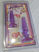 Комплект из 2х анальных пробок Doc Johnson Crystal Jellies Anal Delight Traner цвет фиолетовый (12651017000000000) - изображение 10