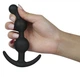 Анальный стимулятор Lovetoy Lure Me Silicone Anal Plug, 14 см цвет черный (16873005000000000) - изображение 2