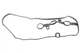 Прокладка кришки клапанів Peugeot 107/ Toyota Yaris 1.0 05- 497.380 ELRING - зображення 1