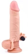 Насадка на пенис с вибрацией Pleasure X-Tender Series Perfect for 4,5-6 inches Erect Penis цвет телесный (18914026000000000) - изображение 3