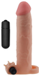 Насадка на пеніс з вібрацією Pleasure X-Tender Series Perfect for 5-6.5 inches Erect Penis колір тілесний (18911026000000000) - зображення 1
