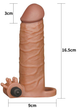 Насадка на пеніс з вібрацією Pleasure X-Tender Series Perfect for 5-6.5 inches Erect Penis (18915000000000000) - зображення 10