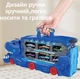 Трансформуючийся звуковий та світловий динозавр з механізмом поглинання, 3D трекова доріжка 1,85 м - зображення 3
