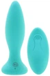 Силиконовая вибропробка Doc Johnson A-Play Vibe Beginner Rechargeable Silicone Anal Plug with Remote цвет бирюзовый (22343732000000000) - изображение 1