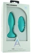 Силиконовая вибропробка Doc Johnson A-Play Vibe Beginner Rechargeable Silicone Anal Plug with Remote цвет бирюзовый (22343732000000000) - изображение 8