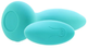 Силиконовая вибропробка Doc Johnson A-Play Vibe Adventurous Rechargeable Silicone Anal Plug with Remote цвет бирюзовый (22344732000000000) - изображение 6