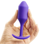 Профессиональная анальная пробка B-Vibe Snug Butt Plug 2 цвет фиолетовый (21792017000000000) - изображение 2