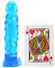 Тонкий голубой анальный фаллос Doc Johnson Raging Hard Ons Slimline Cobalt Blue Jellie 5,5in (11030000000000000) - изображение 2